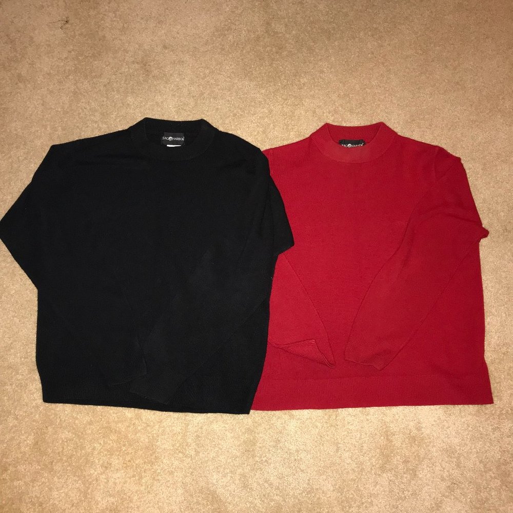 Bundle 2 Sag Harbor Sweaters